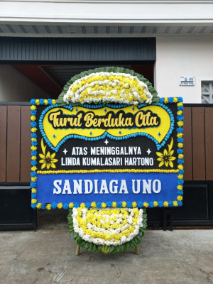 Papan Bunga Duka di Jelantik